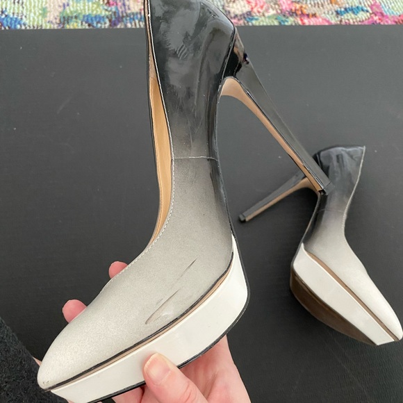 Jessica Simpson Ombré Heels-worn once - Picture 3 of 4